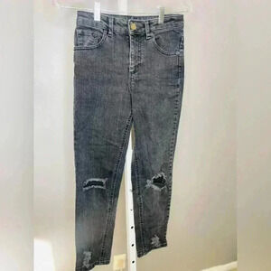 ❤️Asos Black High Rise Distressed Jeans Women's Size 24 NWOT!